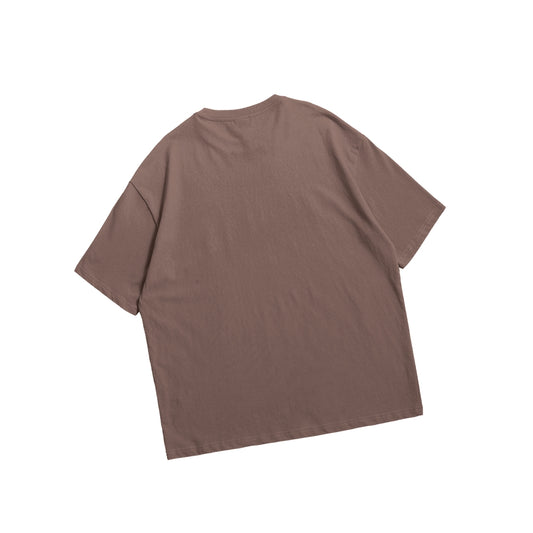 Brown Oversized T-shirt.