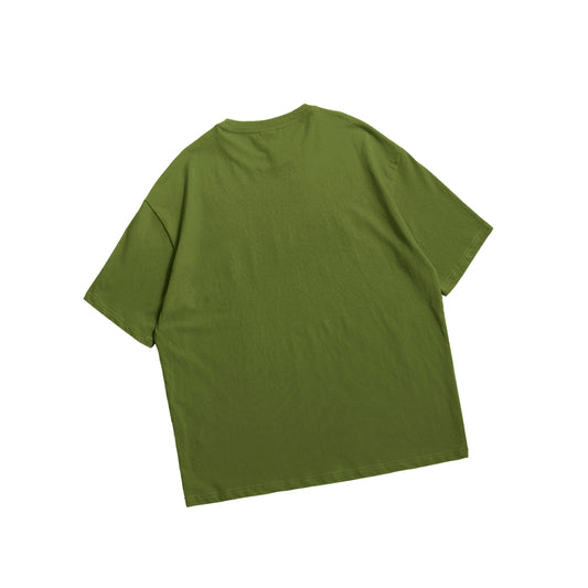 Dark Green Premium Oversized T-shirt.