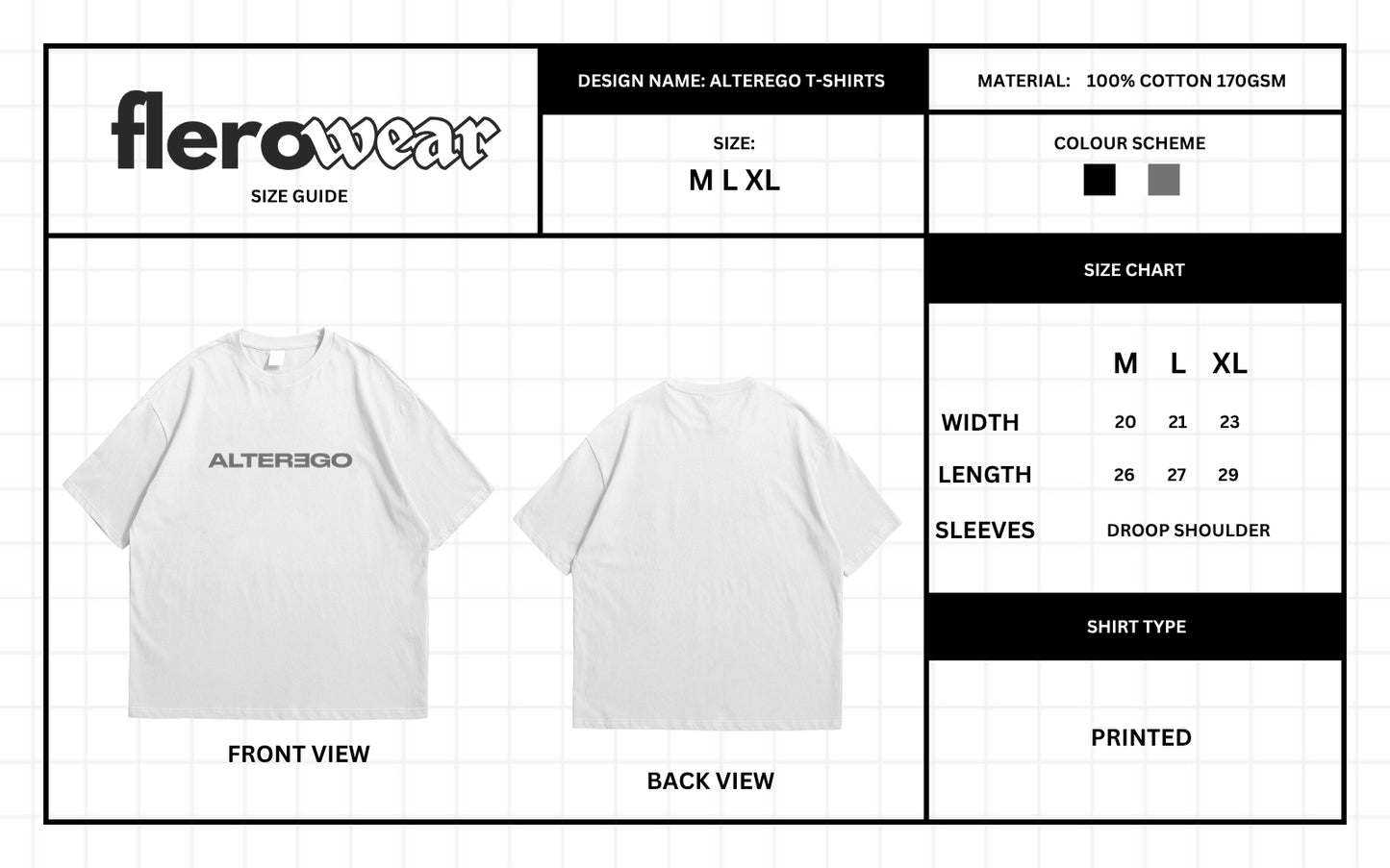 AlterEgo Oversized T-Shirt | Premium K-Pop Inspired Streetwear.
