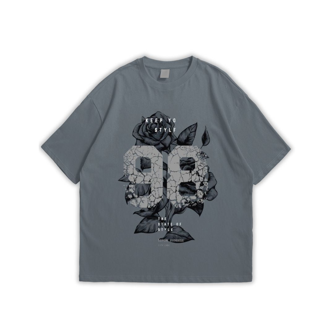 Printed Oversized T-Shirt – Design 03