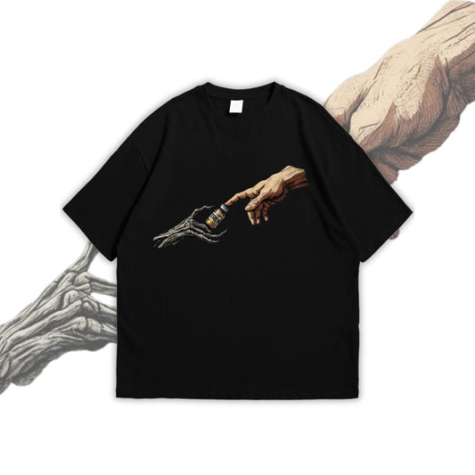 Printed Oversized T-Shirt – Tren Design