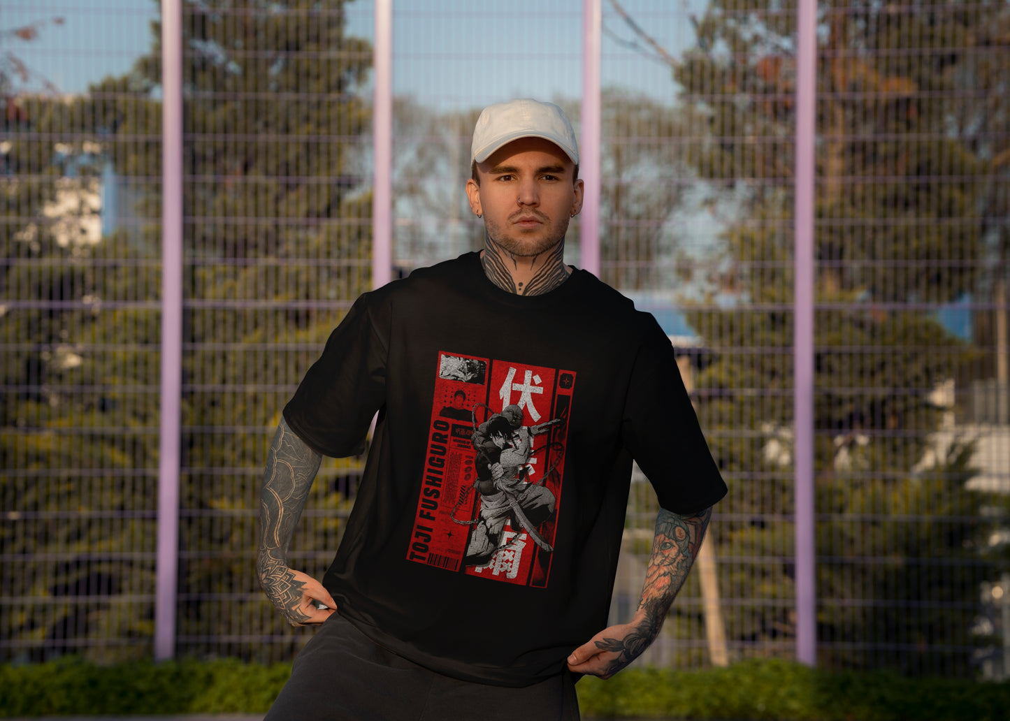 Toji Style Printed Oversized T-shirts