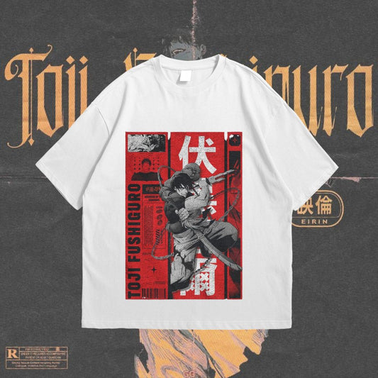 Toji Style Printed Oversized T-shirts