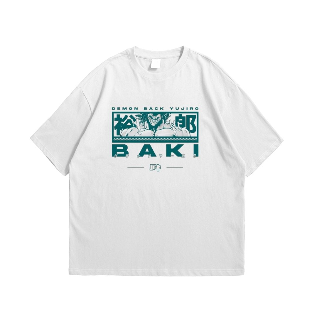 Yujiro Hanma Printed Oversized T-shirts