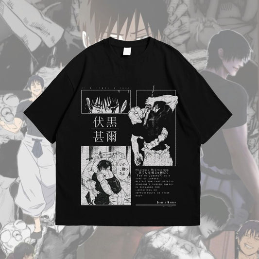 Toji Printed premium Oversized T-shirts