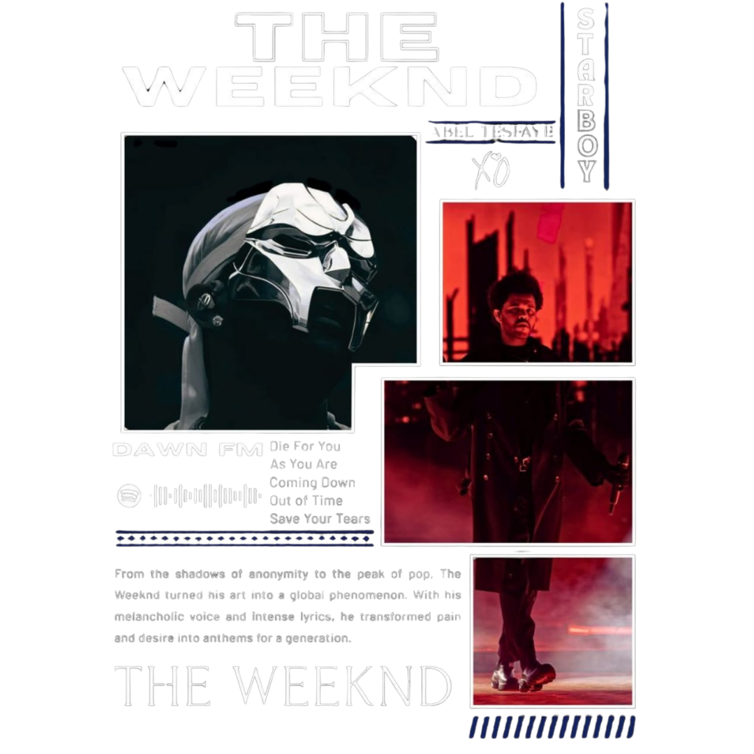 The Weeknd Oversized T-Shirt – Dawn FM Edition | Premium Streetwear Drop Shoulder Tee