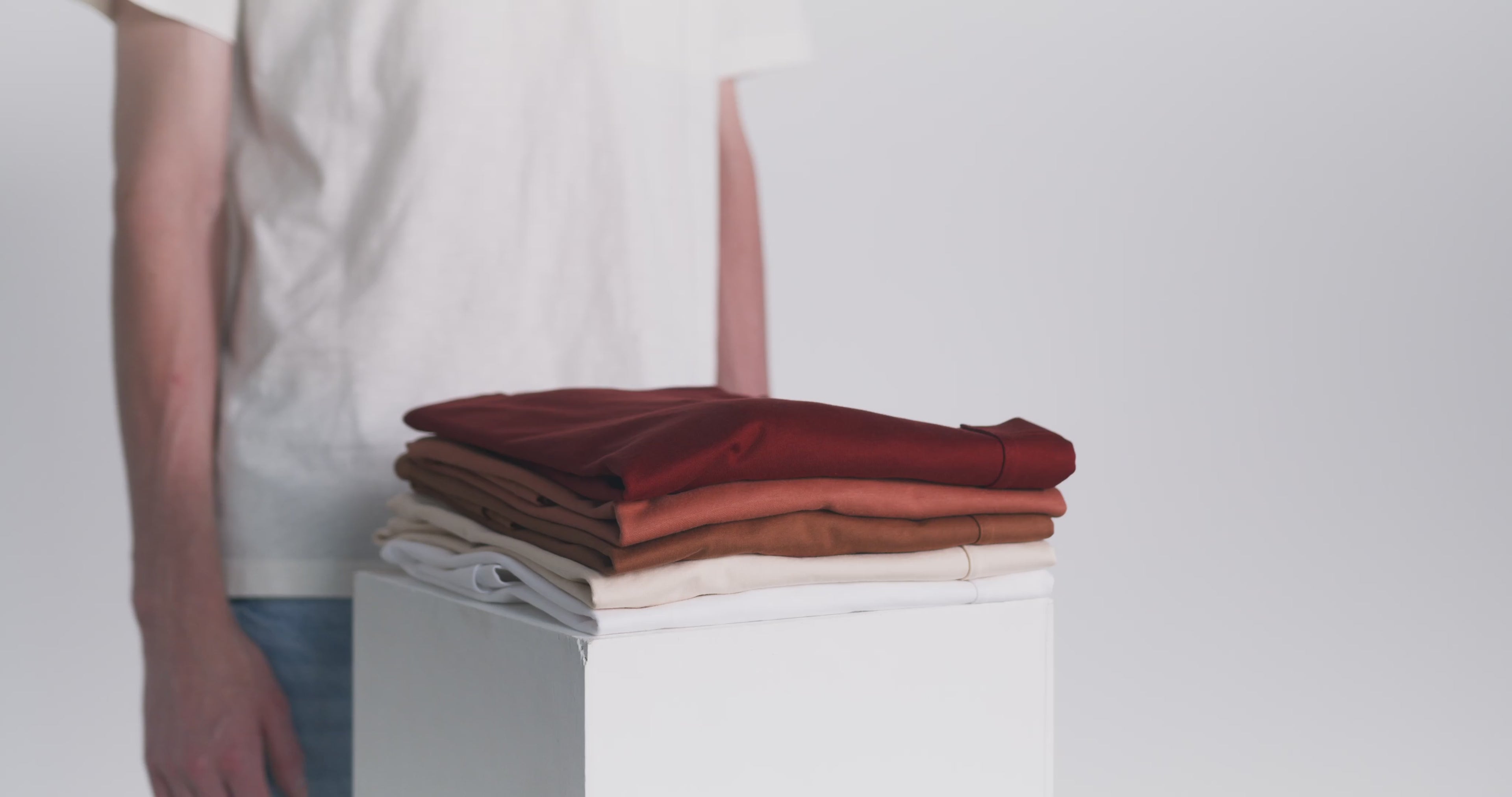 Load video: &quot;Video showcasing FLERO WEAR premium drop shoulder oversized t-shirts in multiple colors and sizes M–XL, available across Pakistan with fast delivery&quot;