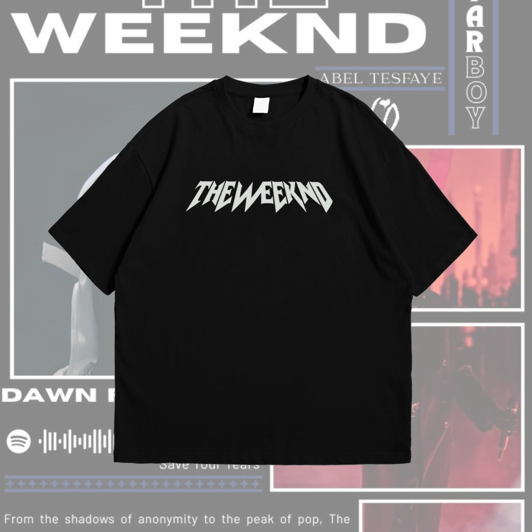 The Weeknd Oversized T-Shirt – Dawn FM Edition | Premium Streetwear Drop Shoulder Tee