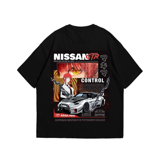 Nissan GT-R R35 Oversized T-Shirt – Premium Car Enthusiast Streetwear | Back Print.