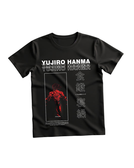 Yujiro Hanma Printed Oversized T-shirts