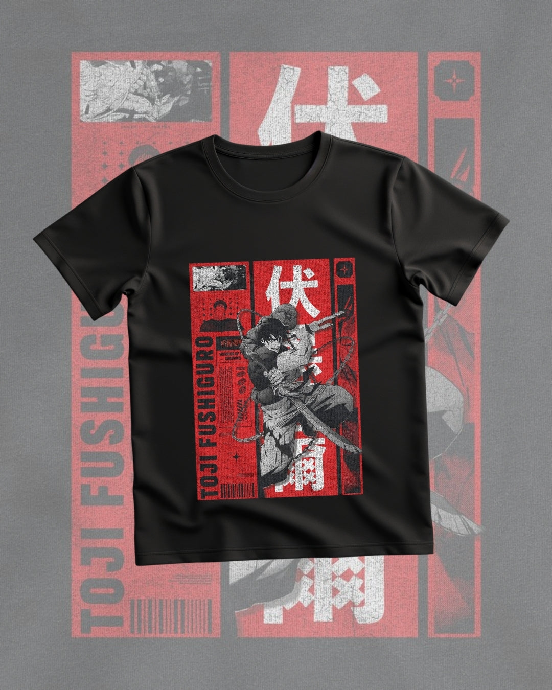 Toji Style Printed Oversized T-shirts