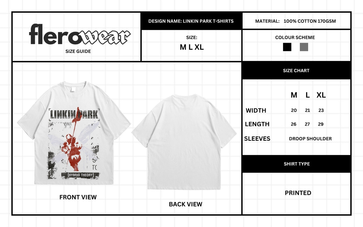 Linkin Park Printed Oversized T-Shirt | Premium Streetwear Tee