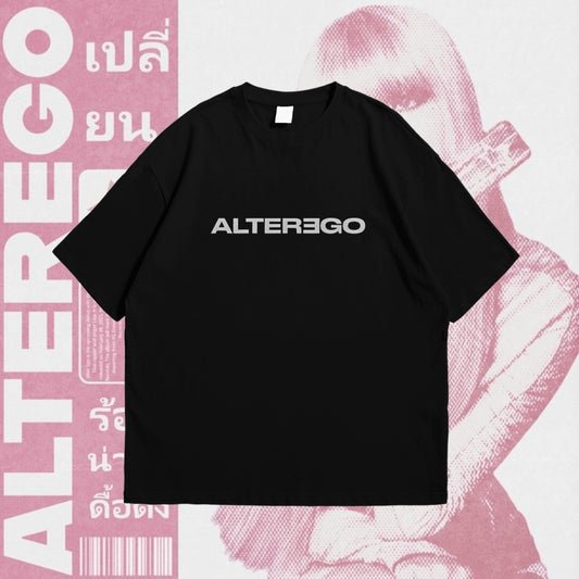 AlterEgo Oversized T-Shirt | Premium K-Pop Inspired Streetwear.