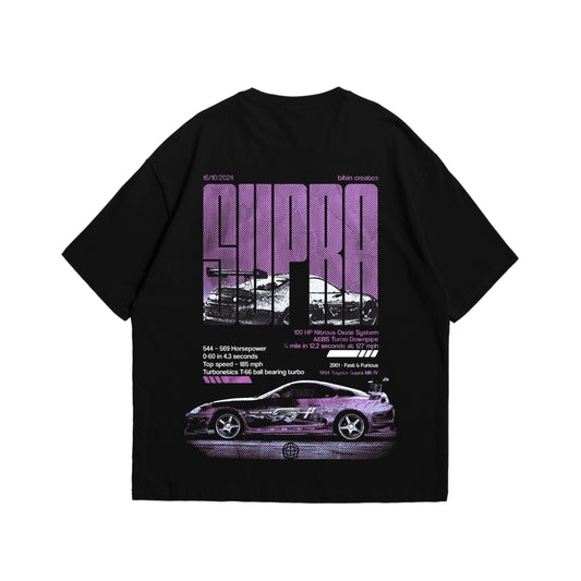Toyota Supra Printed Oversized T-Shirt – Premium 170gsm Streetwear Tees