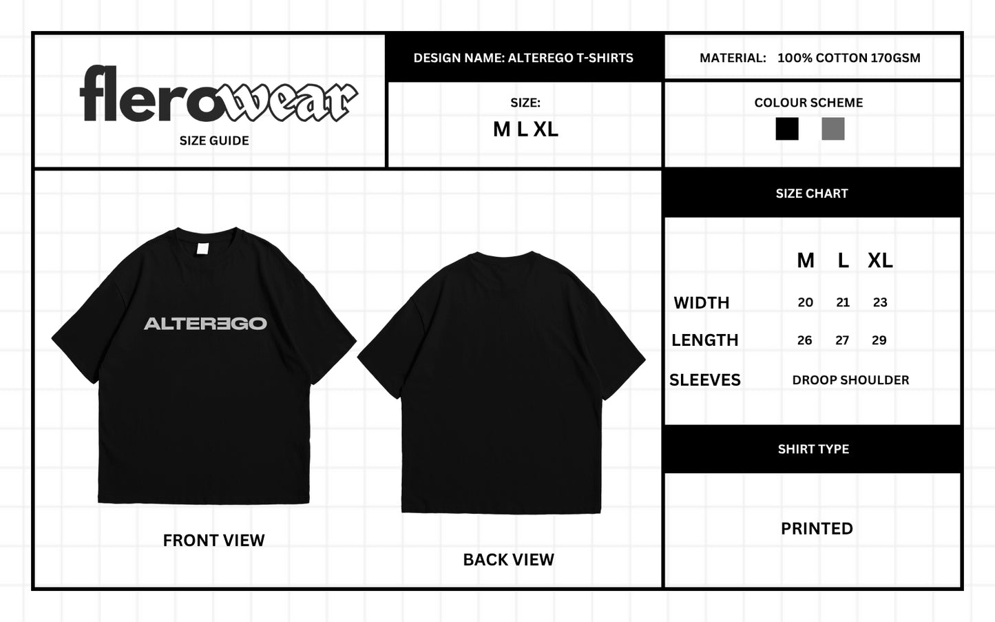 AlterEgo Oversized T-Shirt | Premium K-Pop Inspired Streetwear.