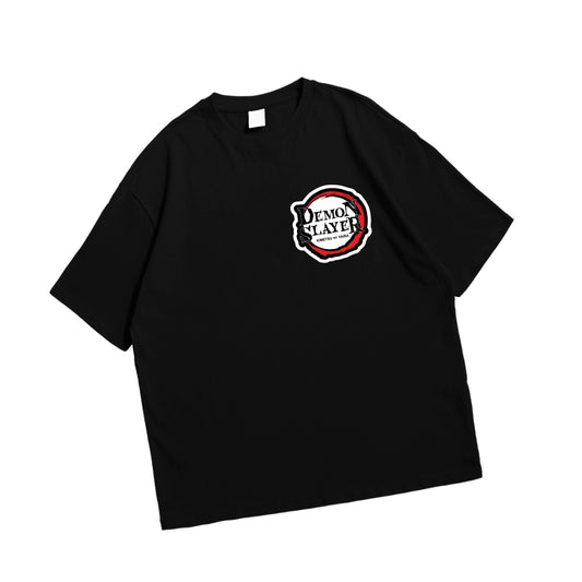 Printed Oversized T-Shirt – Nezuko Kamado Demon Slayer