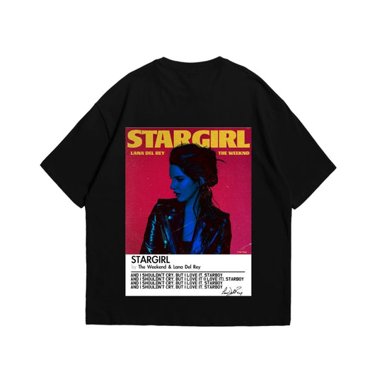 Stargirl Printed Oversized T-Shirt | Premium Back Print Streetwear Tee